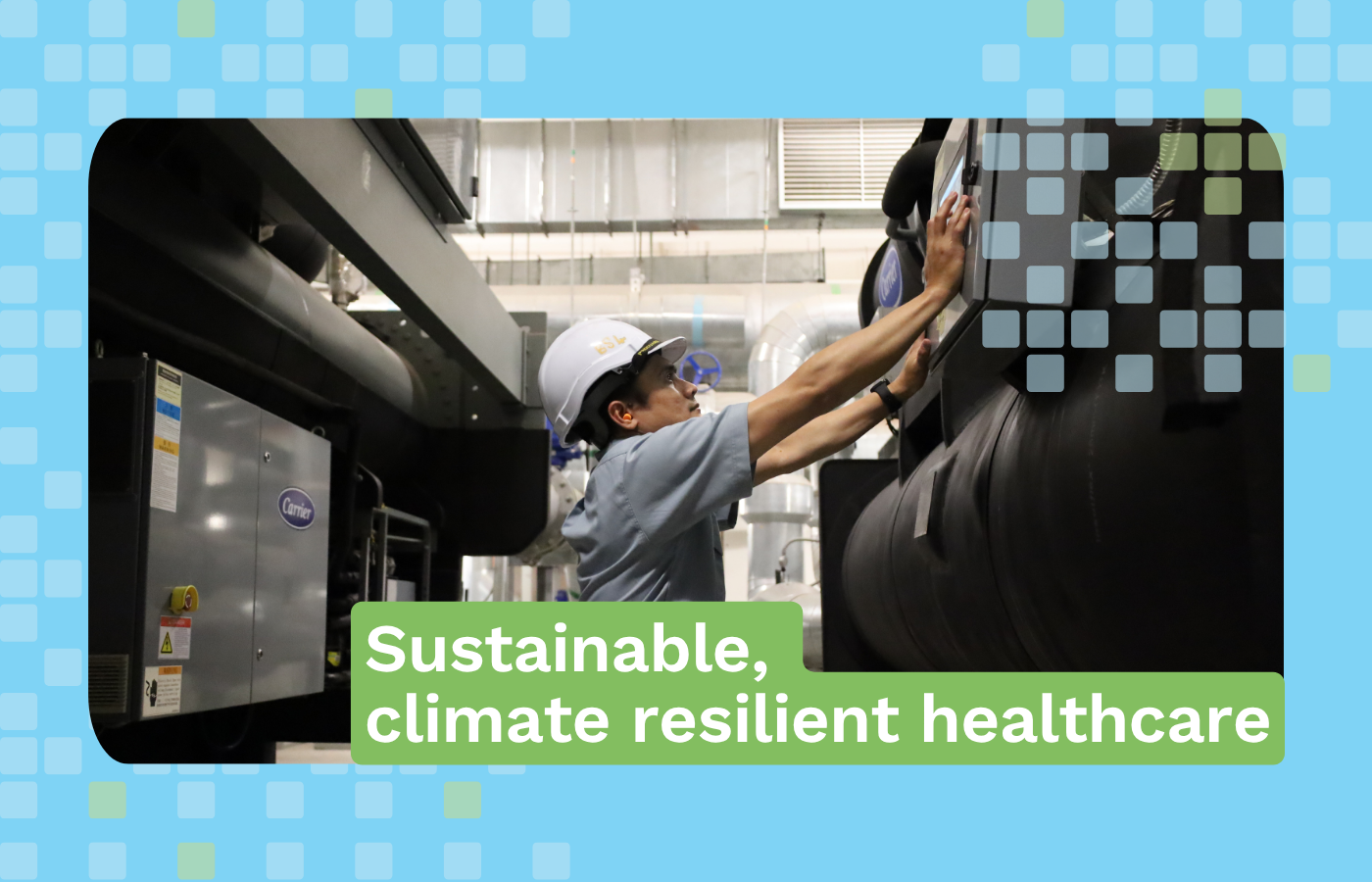 GGHH+ sustainable, climate resilient healthcare