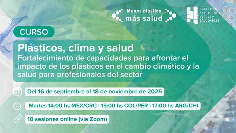 Curso | Plásticos, clima y salud
