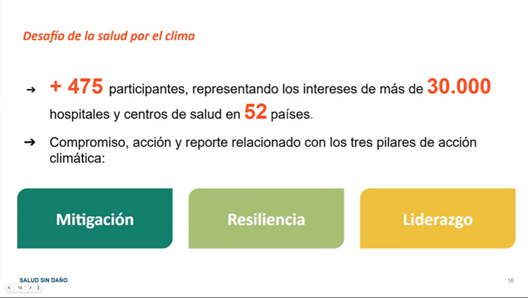 Seminario web | Salud por el clima: fortaleciendo la acción desde los establecimientos de salud