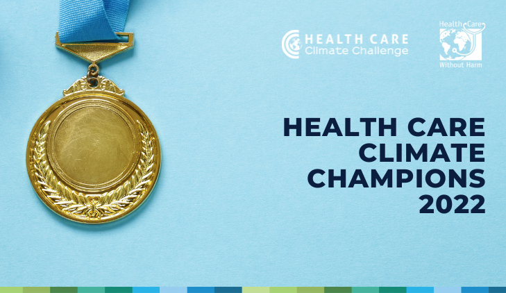 Health Care Climate Challenge - Awards 2022