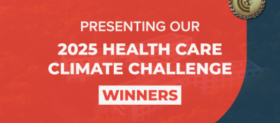 Health Care Climate Challenge - 2025 winners
