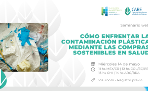 Cómo enfrentar la contaminación plástica mediante las compras sostenibles en salud
