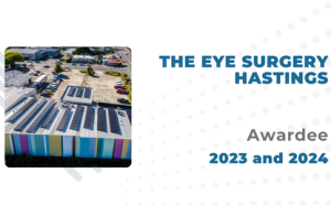 Health Care Climate Challenge - 10 years - The Eye Surgery Hastings