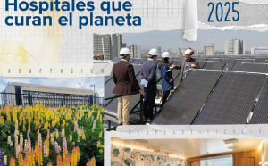 Tapa del informe Hospitales que curan el planeta 2025