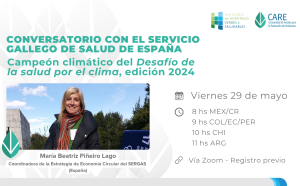 CARE - Conversatorio con Servicio Gallego de Salud de España